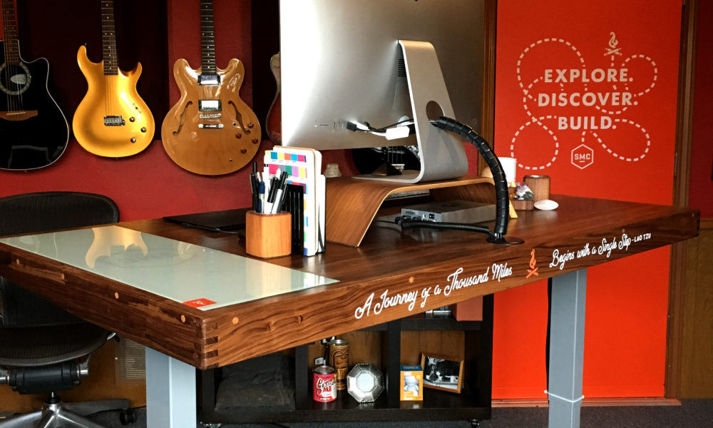Using Design to Build a Graphic Designer’s Desk
