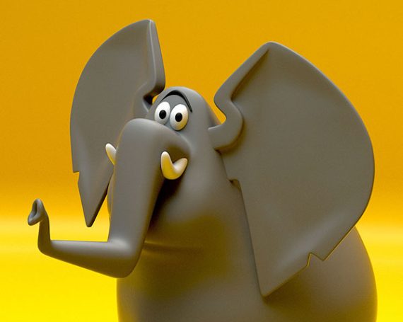 Chuckie – 3D Illustration